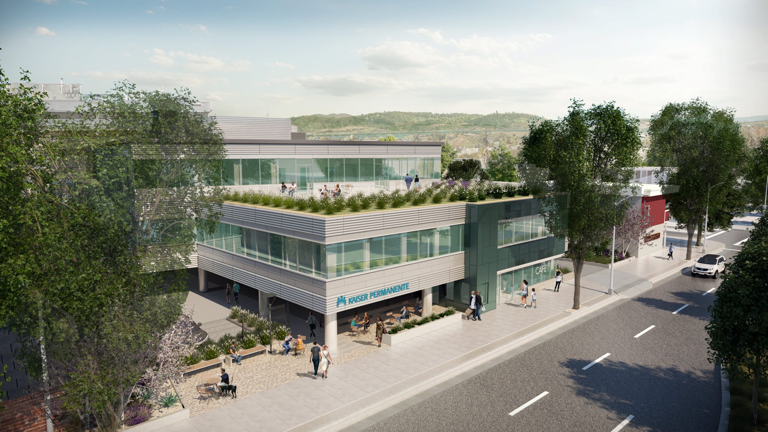 KP Berkeley Medical Office rendering