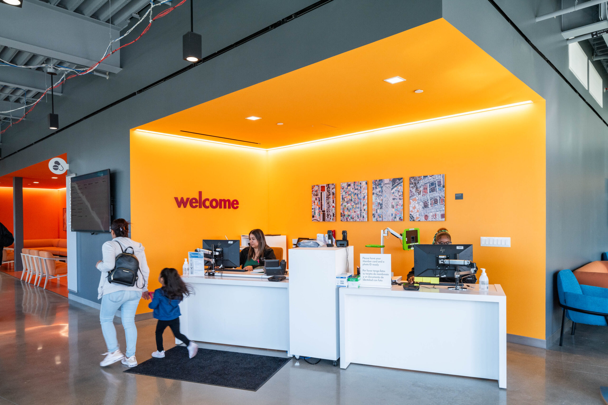 Watts medical center welcome desk